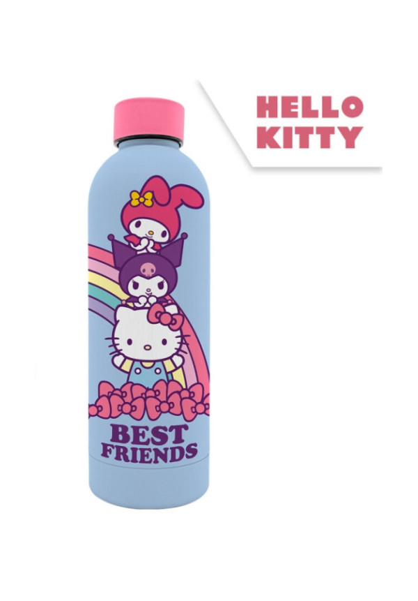 Botella aluminio 800ml HELLO KITTY