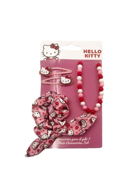 Set accesorios pelo HELLO KITTY