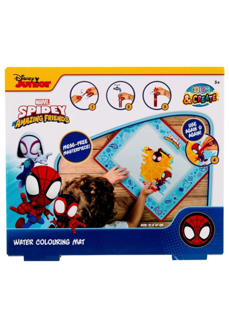 Set magico pinta con agua SPIDEY