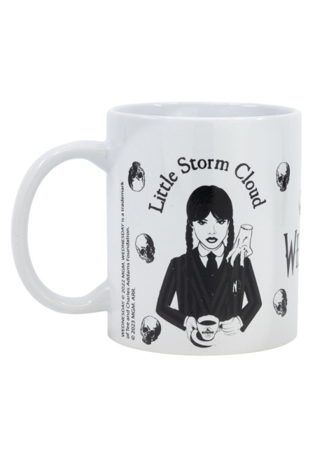Taza ceramica MIERCOLES white