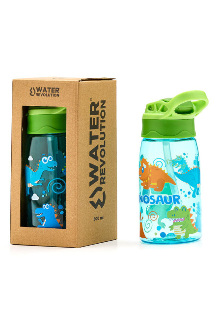 Botella WR 500ml DINO verde