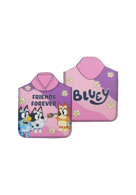 Poncho micro BLUEY