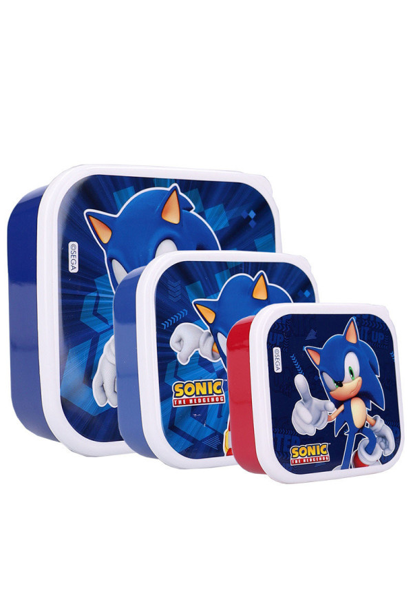 Set 3 tuppers SONIC