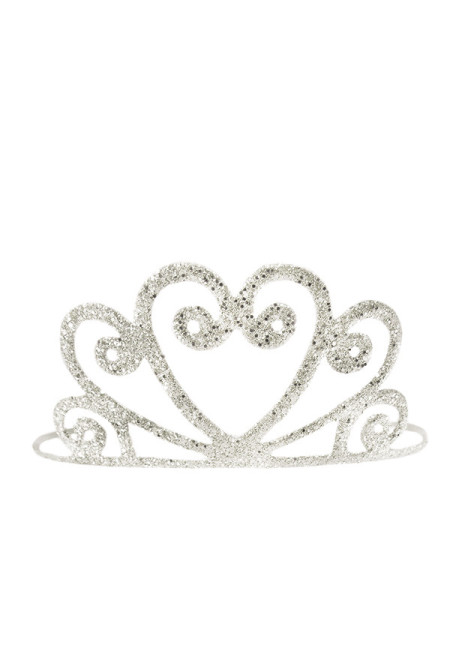 Tiara silver glitter