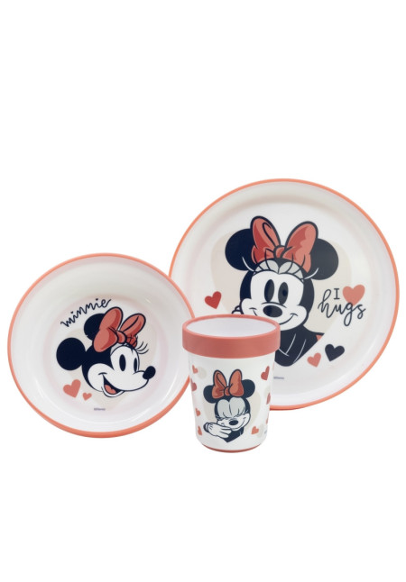Set 3pc antideslizante MINNIE