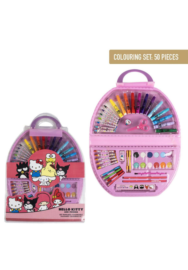 Set colorear HELLO KITTY