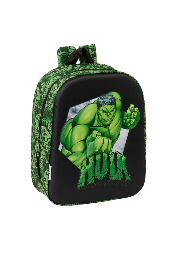 Mochila 27cm 3D HULK