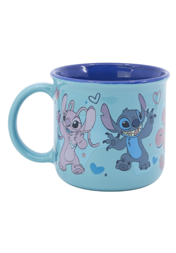 Taza ceramica 355ml STITCH