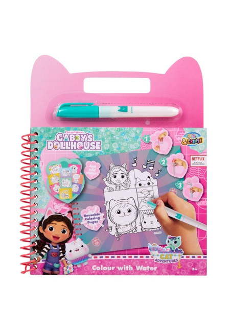 Libro magico pinta con agua GABBYs
