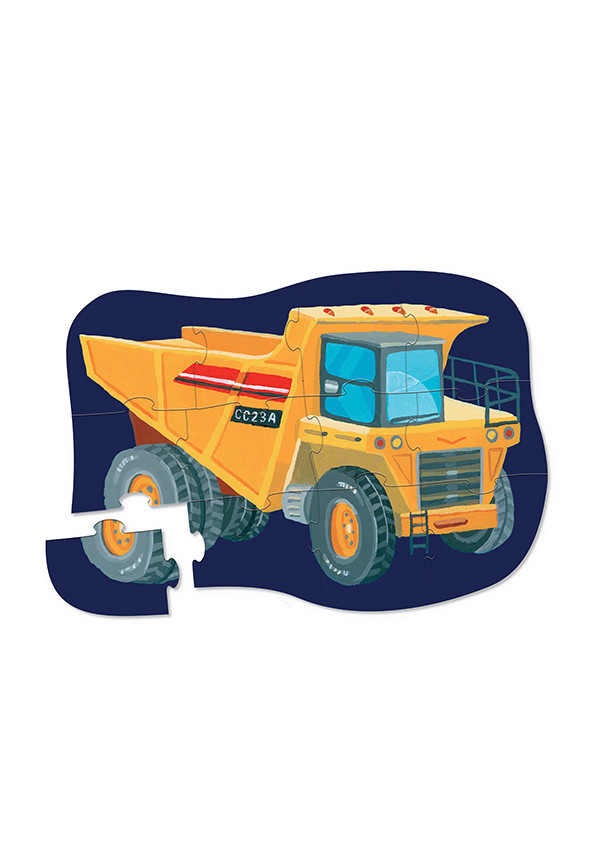 Puzzle 12pc CAMION