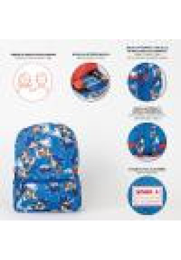 Mochila 31cm SONIC