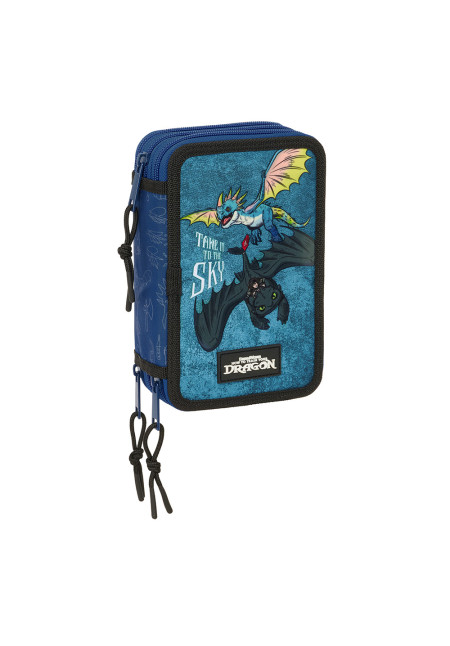 Plumier triple COMO ENTRENAR A TU DRAGON