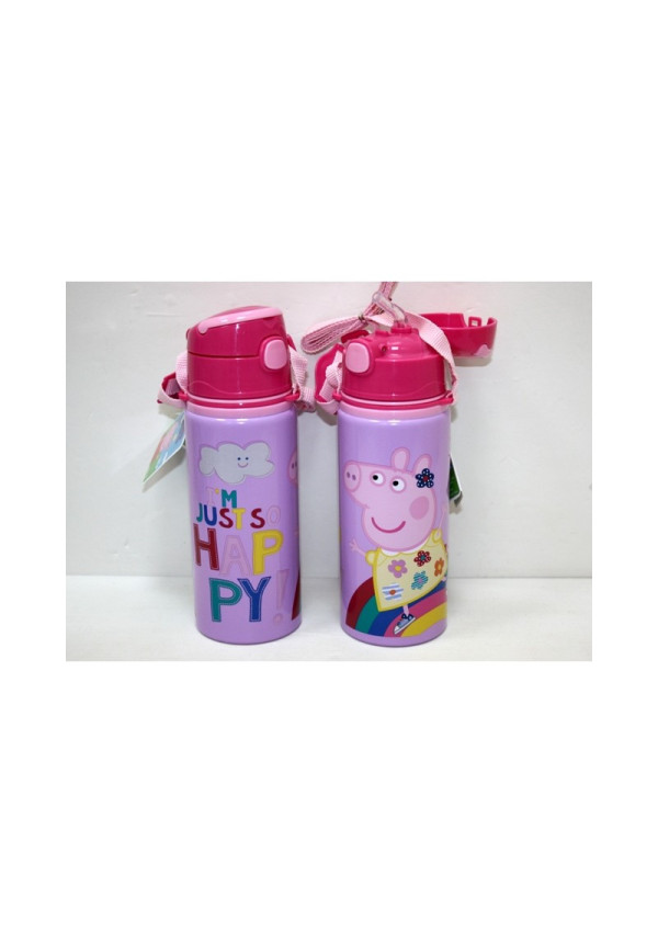 Botella 600ml correa PEPPA PIG