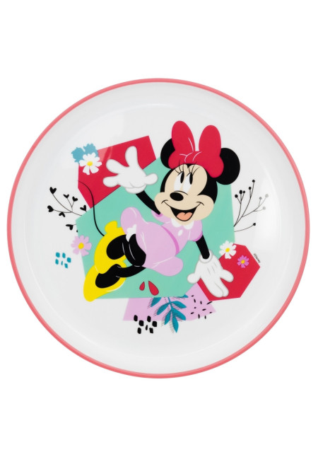 Plato antidesliz. MINNIE flowers