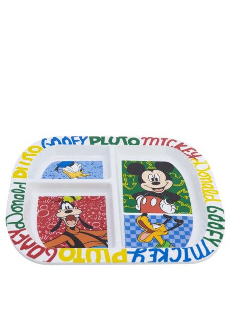 Plato dividido MICKEY