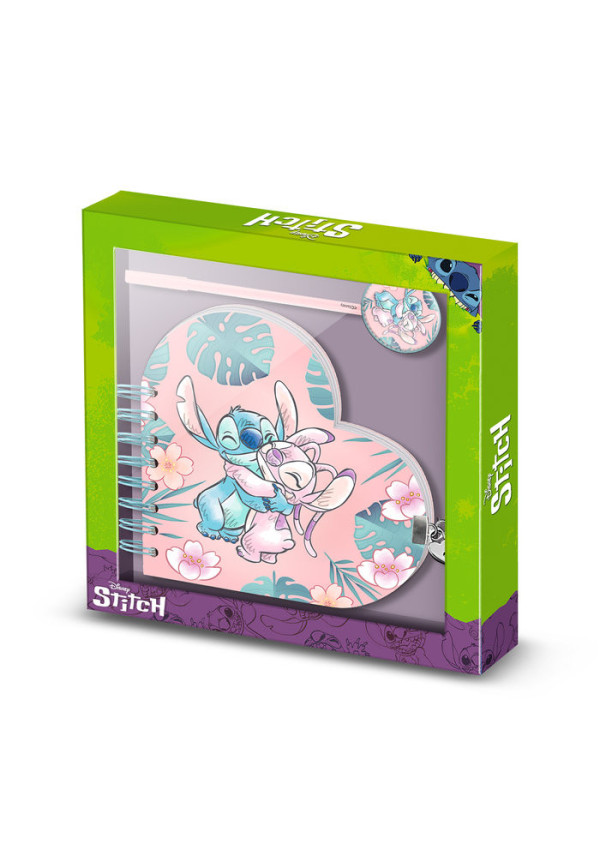 Set diario + boli STITCH