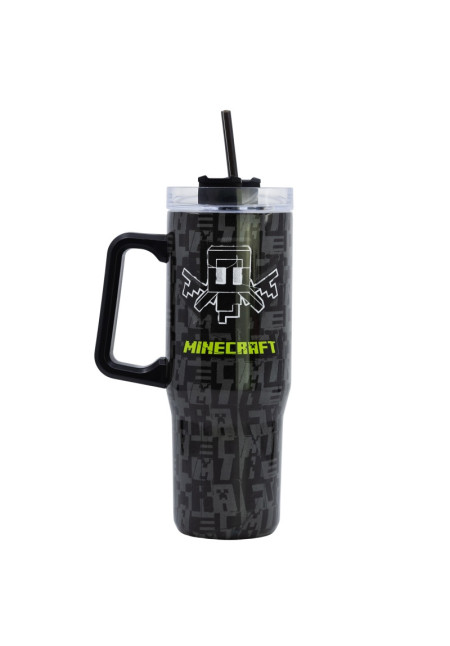 Taza termo XL 940ml MINECRAFT