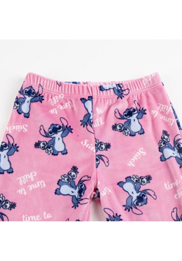 Pijama coralina STITCH