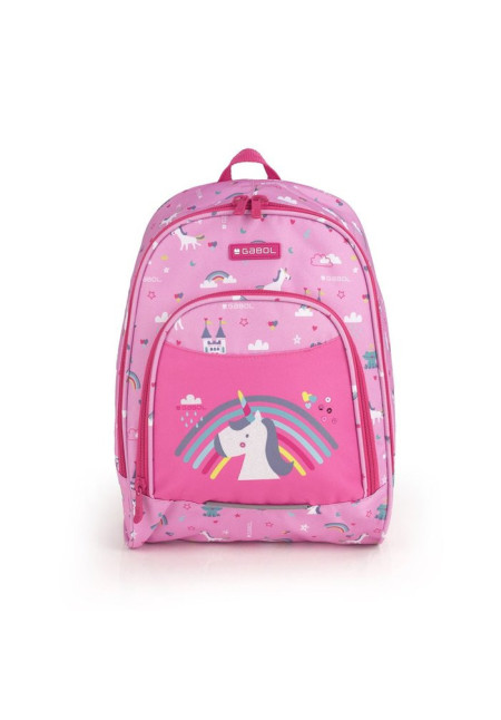 Mochila 34cm RAINBOW UNICORNIO