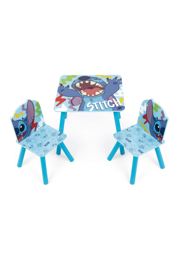 Set mesa + 2 sillas STITCH