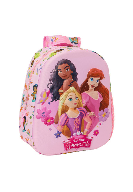 Mochila 3D 33cm PRINCESAS 