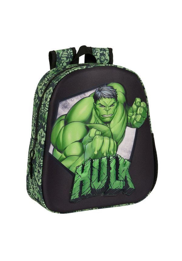 Mochila 33cm 3D HULK 