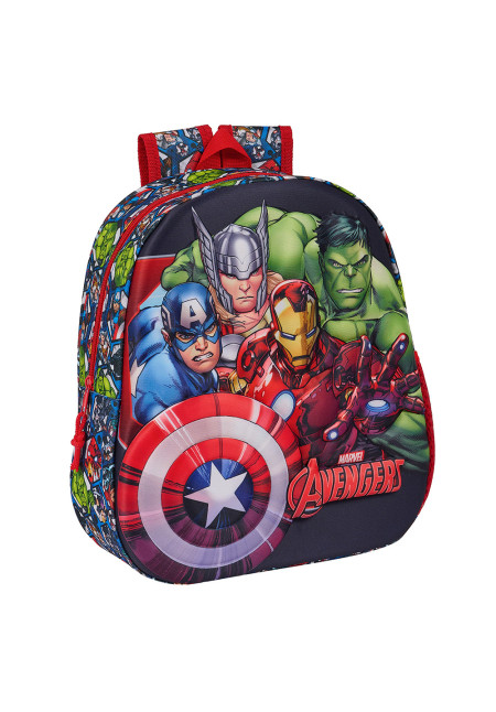 Mochila 3D 33cm AVENGERS