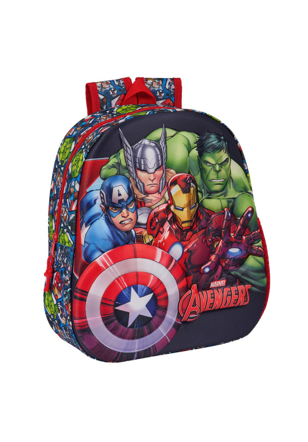 Mochila 3D 33cm AVENGERS