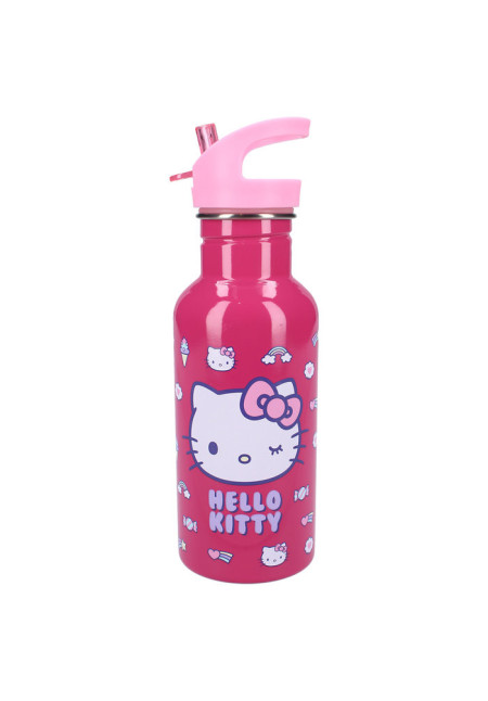 Botella 500ml aluminio HELLO KITTY