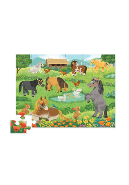 Puzzle 36pc PRETTY PONIES