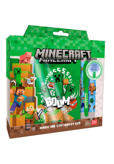 Diario secreto + boli magico MINECRAFT