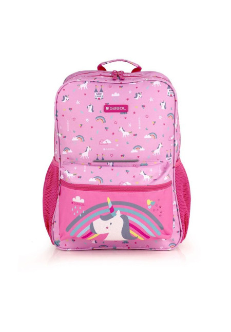 Mochila adapt 44cm RAINBOW UNICORNIO