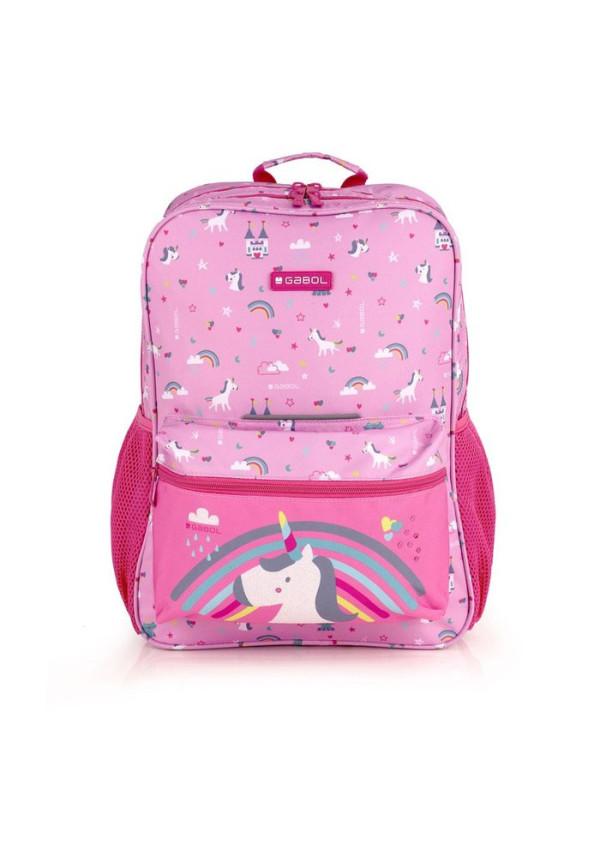 Mochila adapt 44cm RAINBOW UNICORNIO