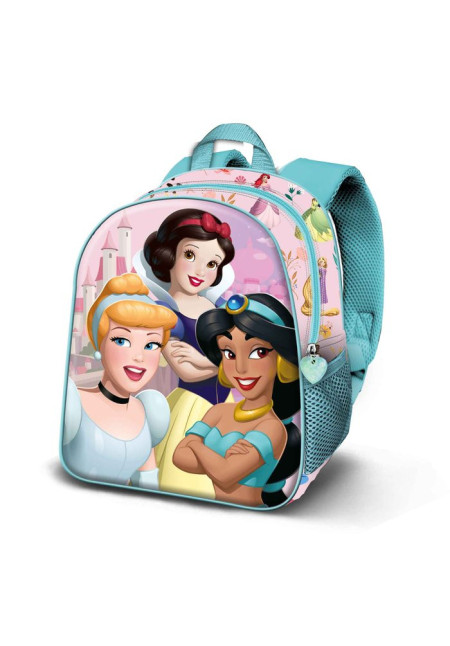 Mochila 31cm 3D PRINCESAS