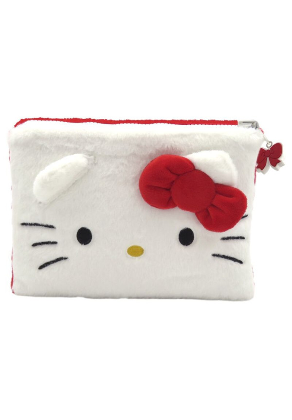 Neceser reversible peluche HELLO KITTY / KUROMI