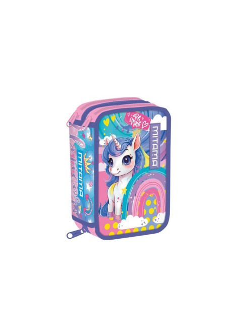 Plumier triple UNICORNIO