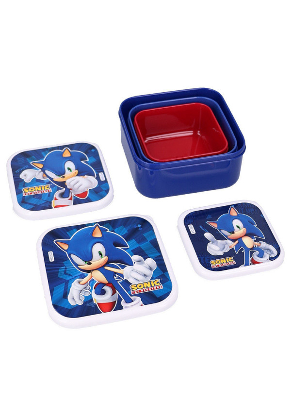 Set 3 tuppers SONIC