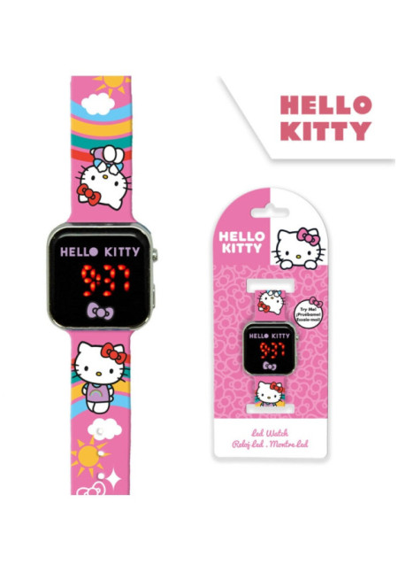Reloj digital led HELLO KITTY