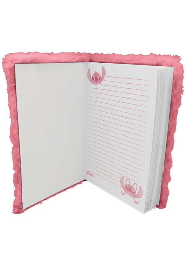 Libreta plush STITCH 