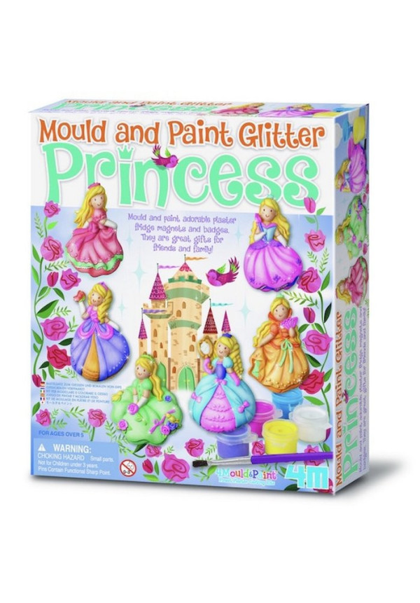 Juego moldea y pinta PRINCESAS