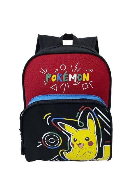 Mochila 30cm POKEMON colors