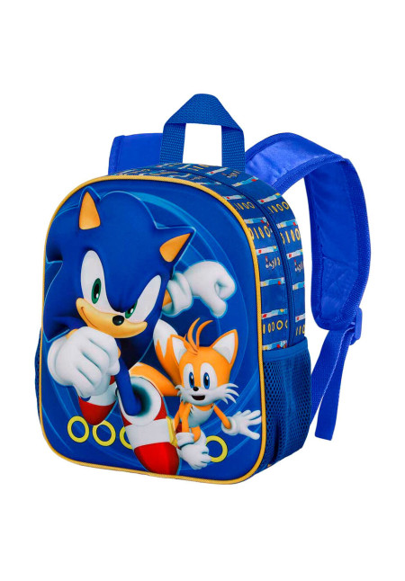 Mochila 31cm 3D SONIC