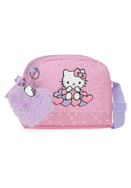 Bandolera HELLO KITTY hearts & dots