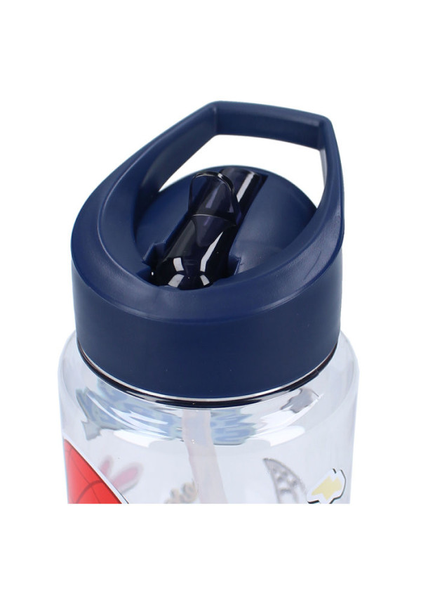 Botella pajita 450ml SPIDEY