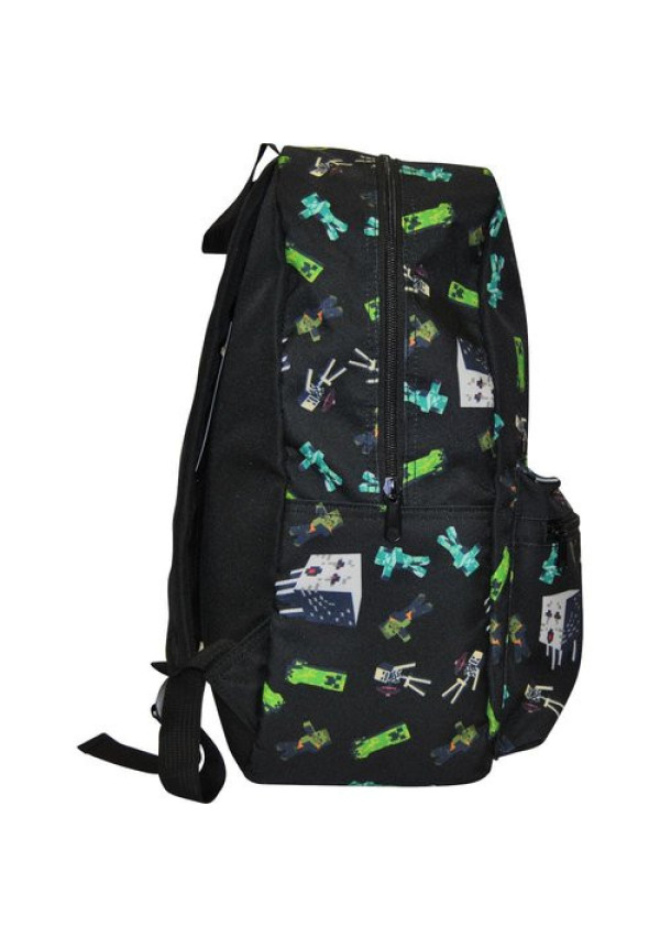 Mochila 40cm MINECRAFT black