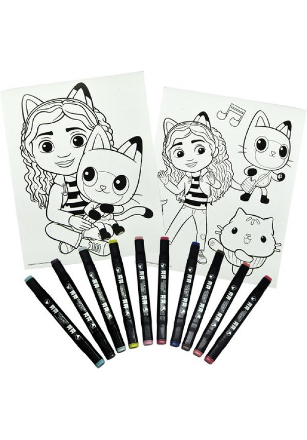 Set colorear numeros GABBYs