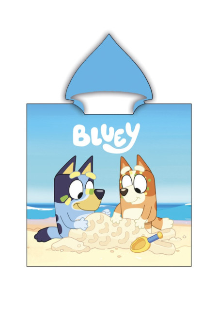 Poncho micro BLUEY