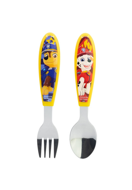 Cubiertos ergo metal PAW PATROL