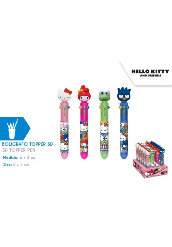 Boli 10 colores HELLO KITTY