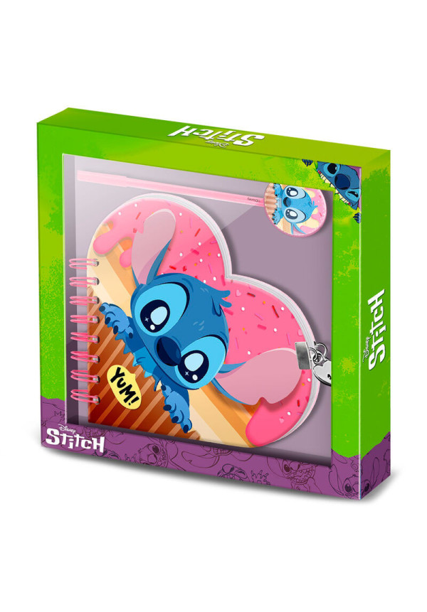 Set diario + boli STITCH